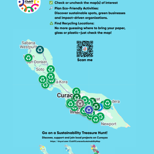 Club17 Curaçao Sustainability Map | Ontdek de lokale impact op het eiland.